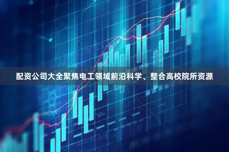 配资公司大全聚焦电工领域前沿科学、整合高校院所资源